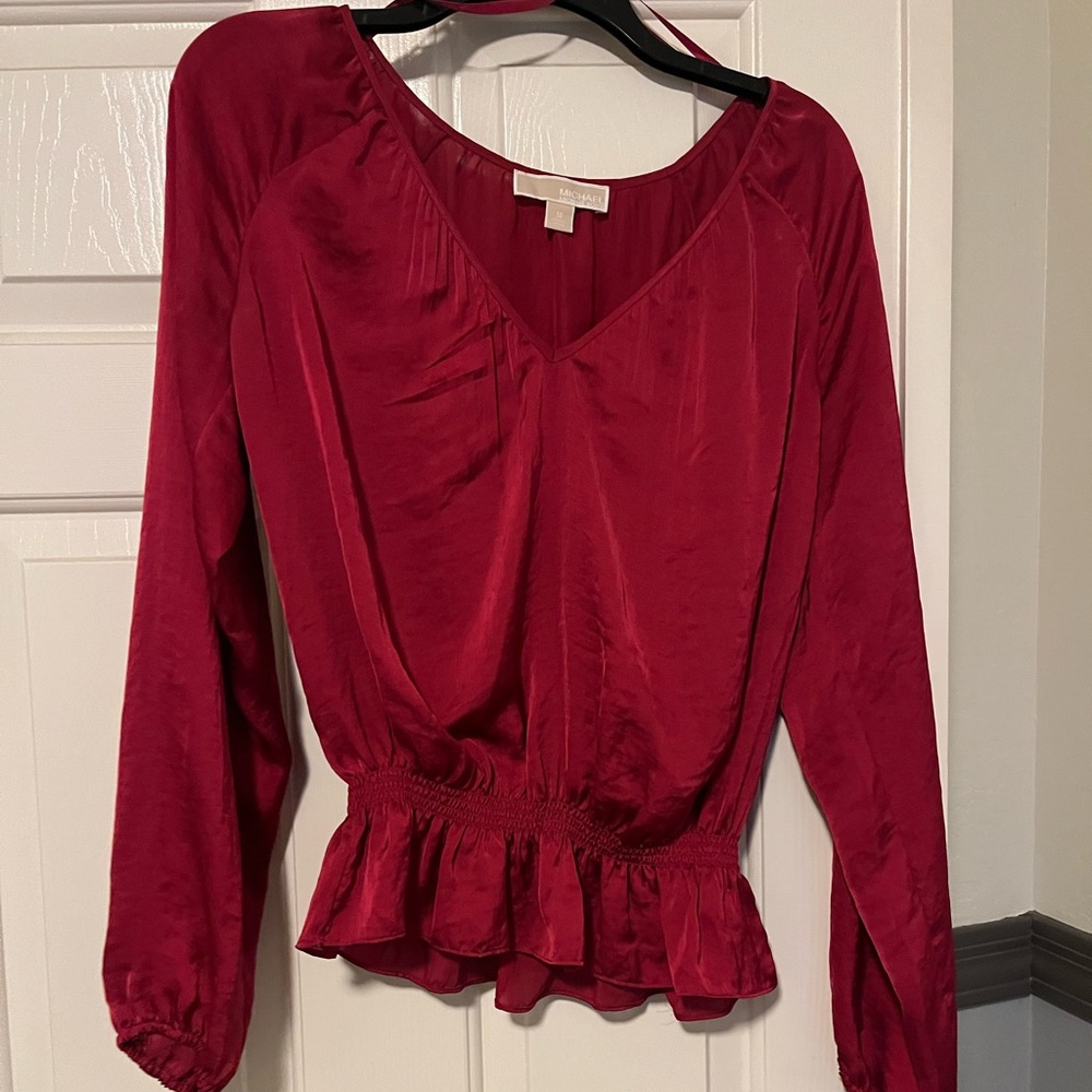 Michael Kors Size Med long sleeve blouse